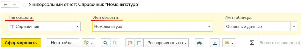 номенклатура