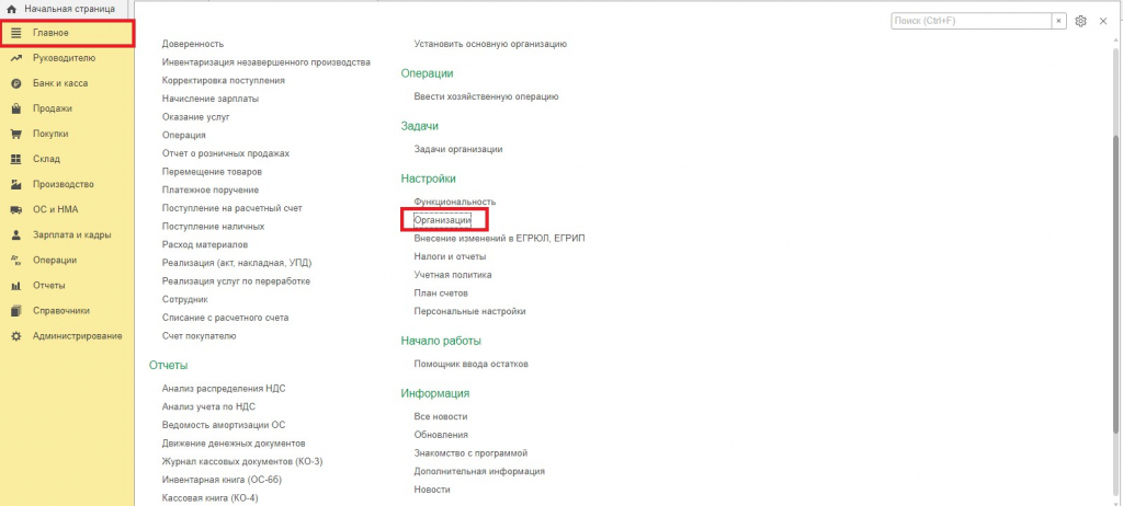 Организации